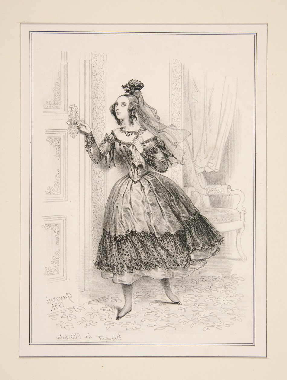 Mlle. Dejazet by Paul Gavarni