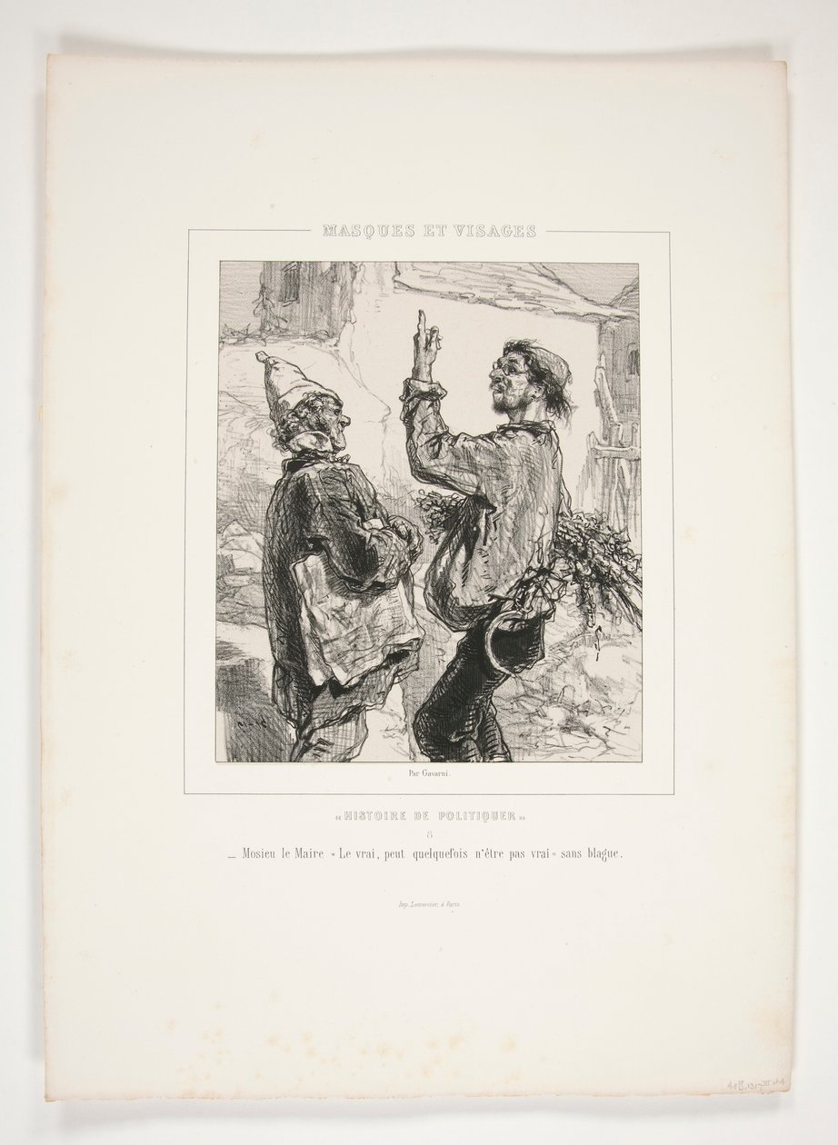 Mosieu le Maire by Paul Gavarni