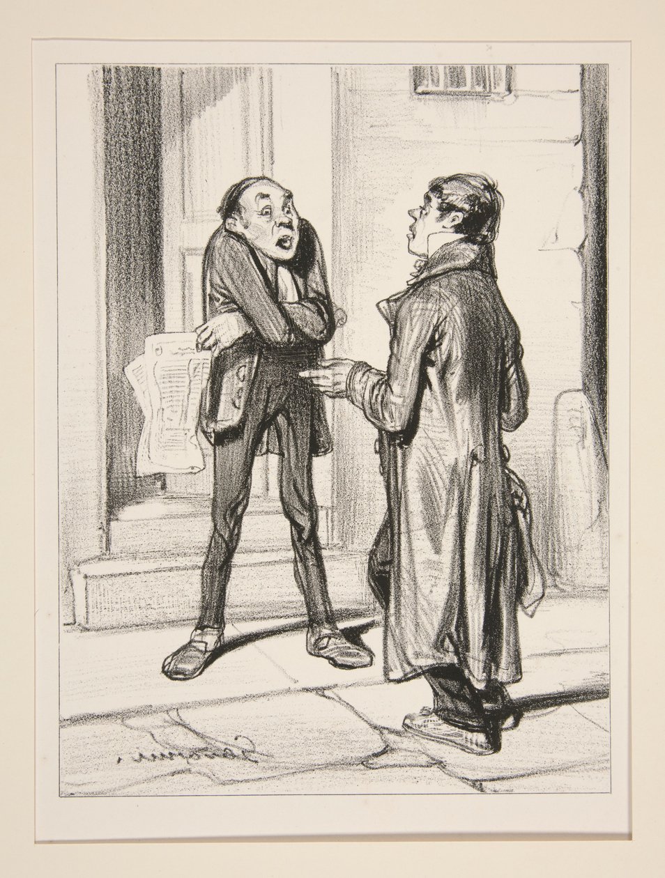 So! Will Your Republic Soon Be Finished, Mr. Coquardy? by Paul Gavarni