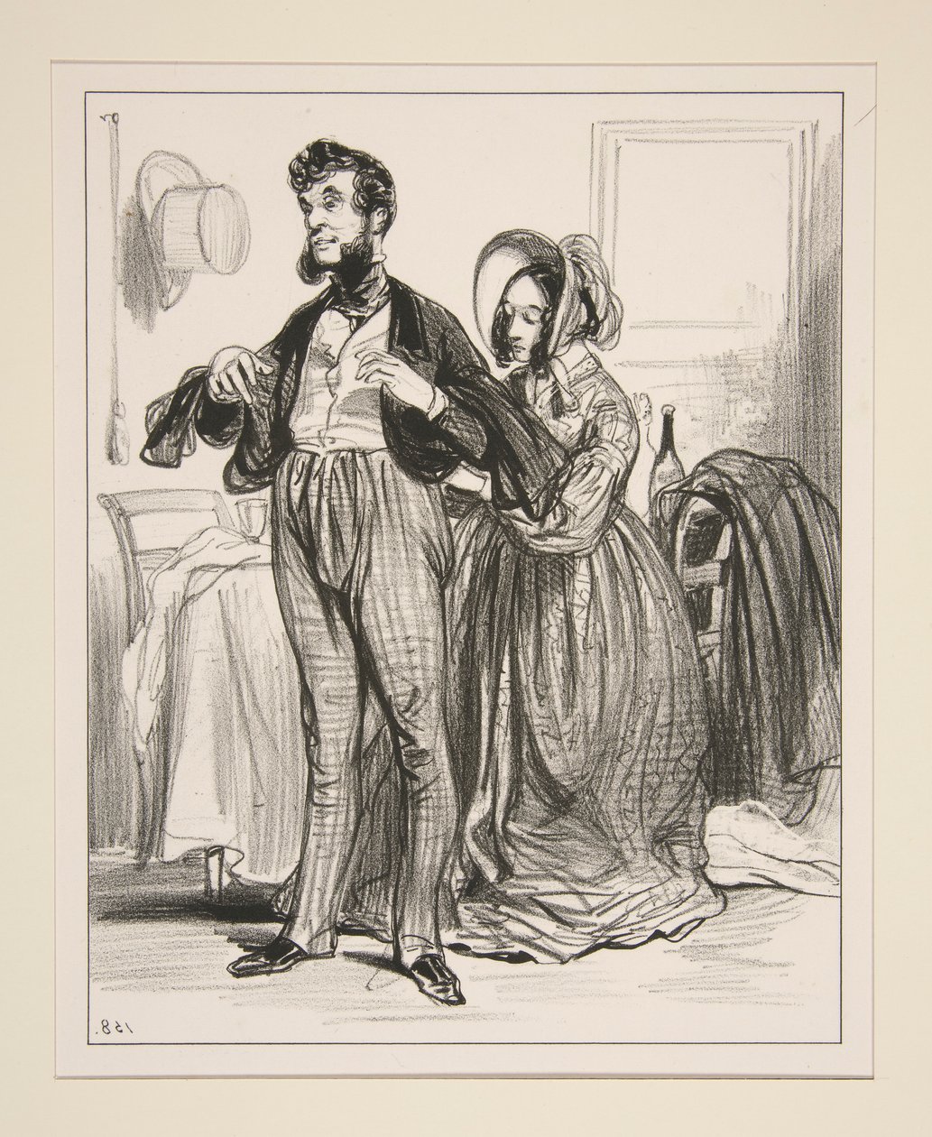 Where Are We Going? To the French? - We Are Playing Moliere! by Paul Gavarni