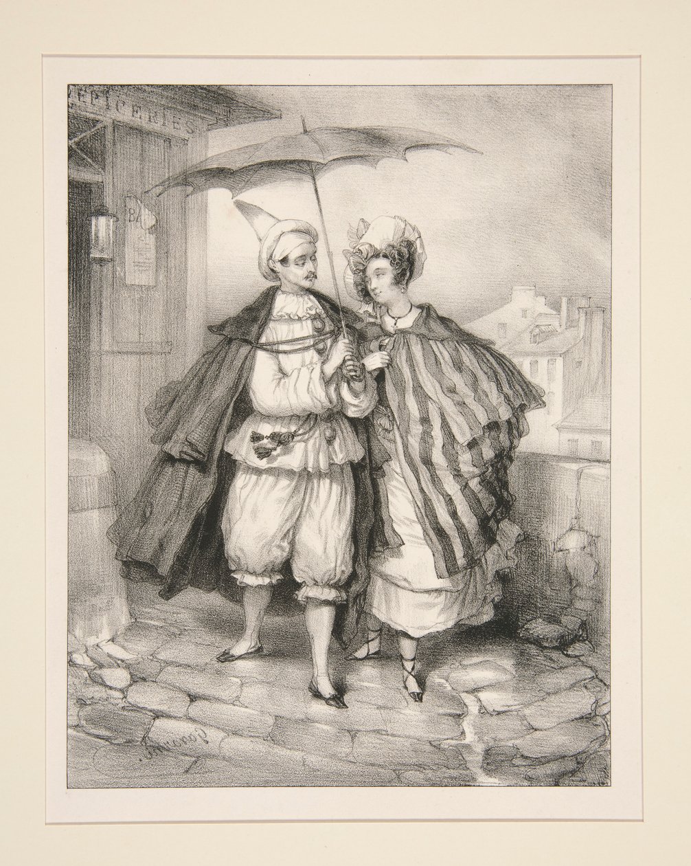 Paul and Virginia by Paul Gavarni