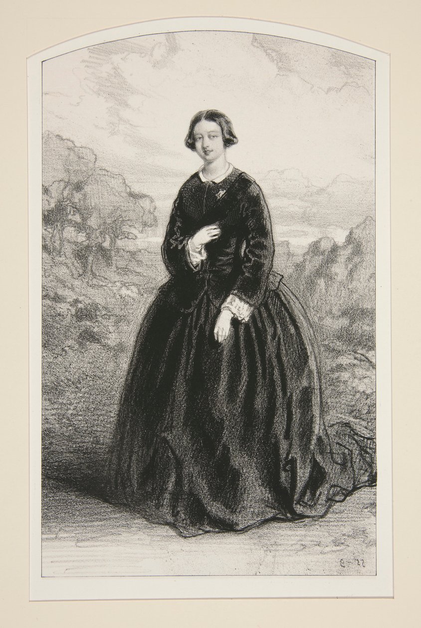 Her Majesty Queen Victoria by Paul Gavarni