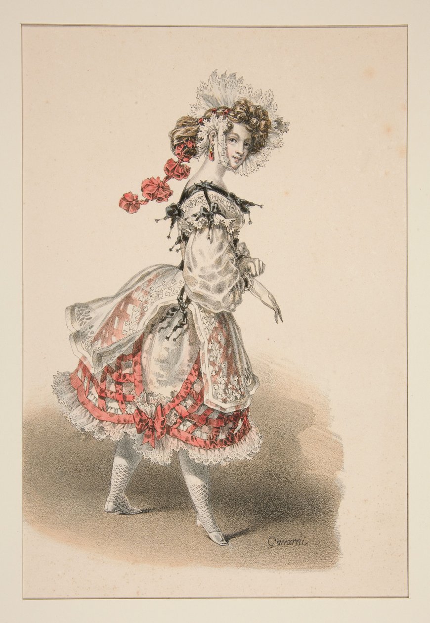 Soubrette by Paul Gavarni