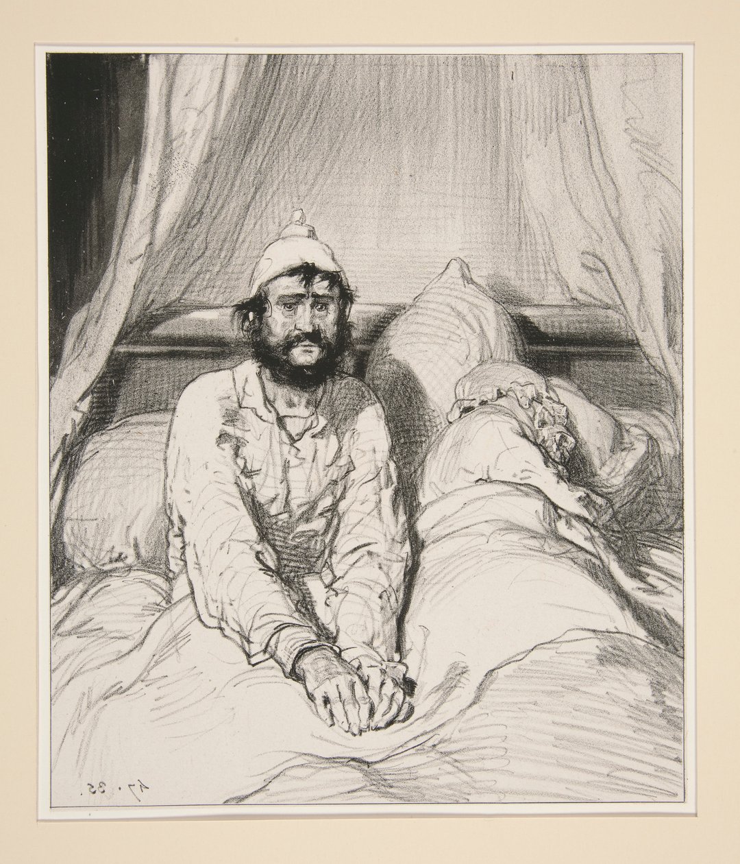 One Day of by Paul Gavarni: Highest-quality art reproduction