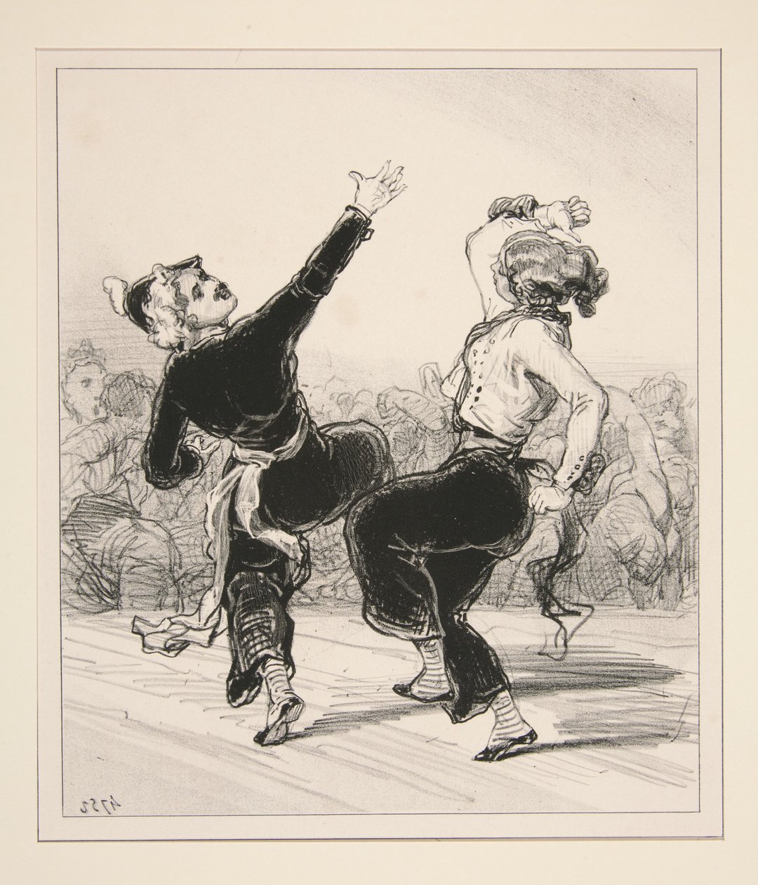 A Minuet by Paul Gavarni