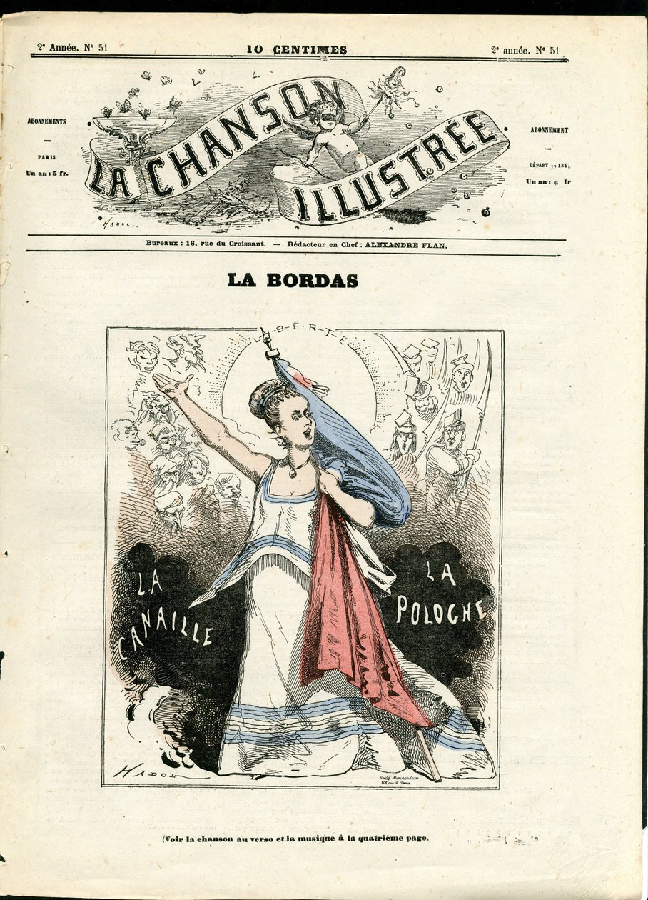The Illustrated Song (magazine), number 51 by Paul Hadol