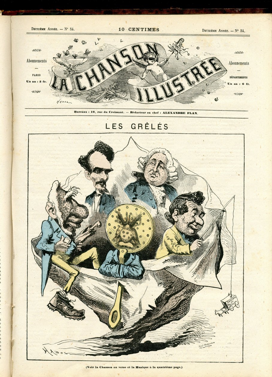 La Chanson illustree (magazine), number 54 by Paul Hadol