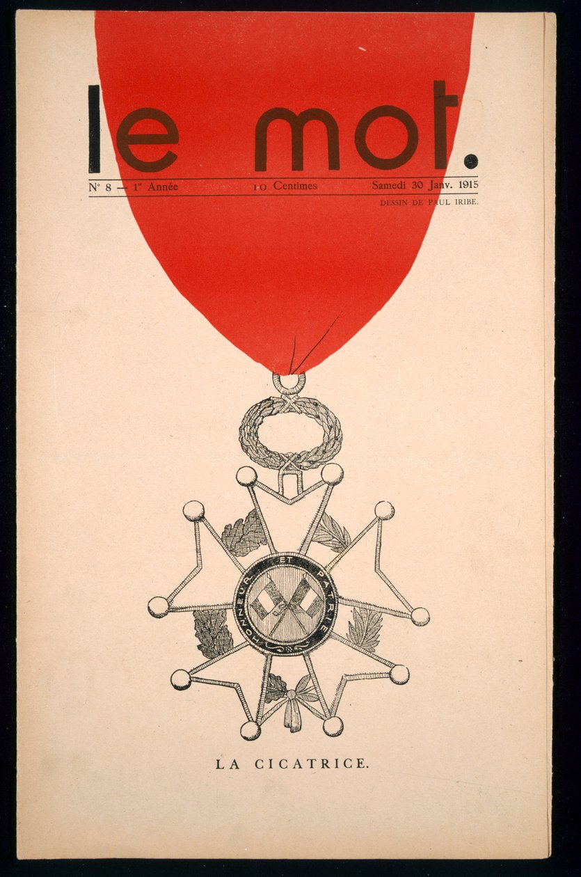 The Scar, Front Cover of 