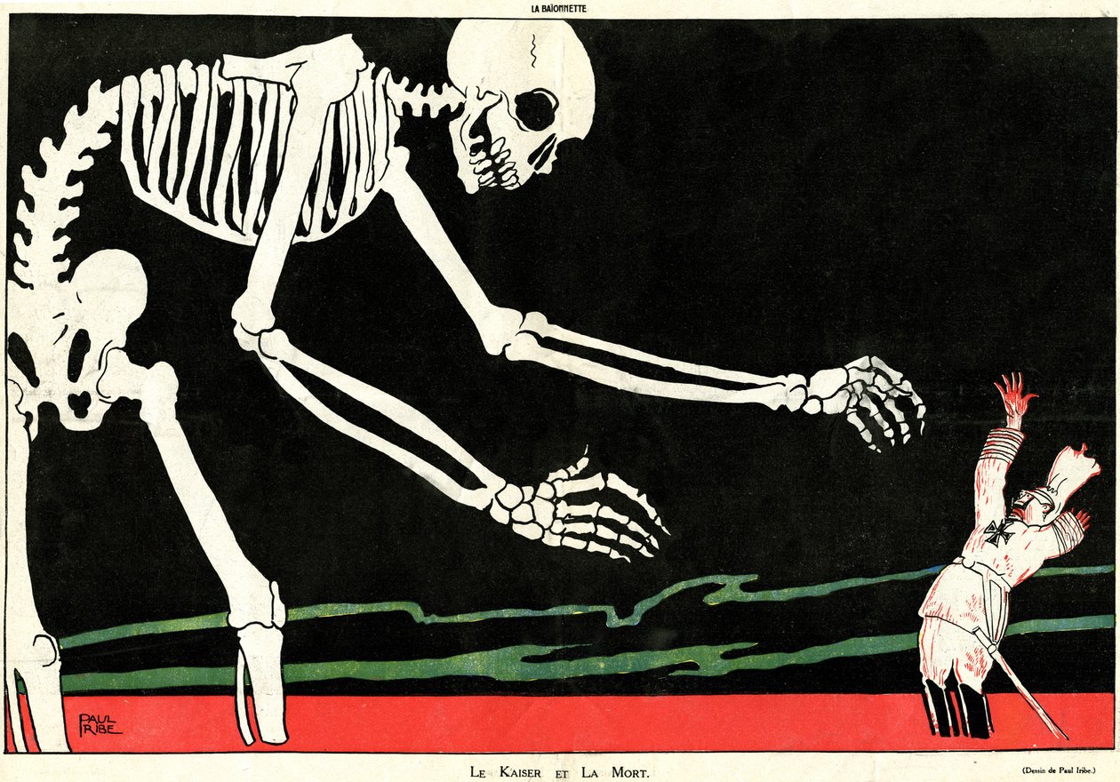 The Kaiser and Death, from Kamerad!, a special edition of 