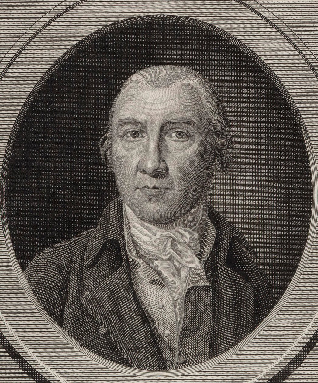 Portrait of the conductor and composer Karl Friedrich Zelter by Paul Joseph Bardou