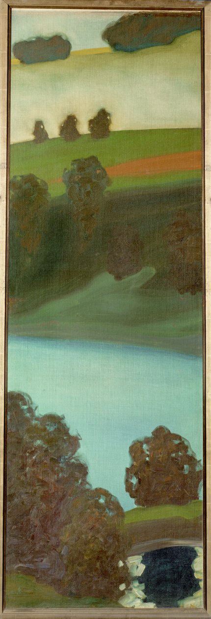 A View of the Aare River, Switzerland by Paul Klee