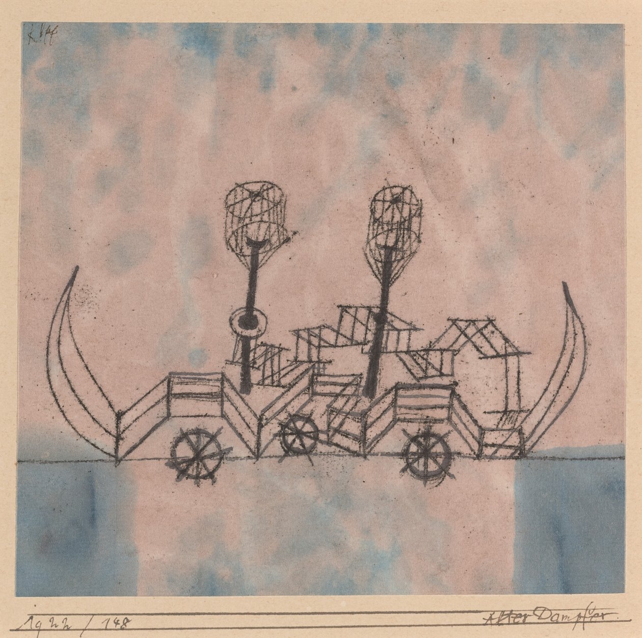 Old Steamboat by Paul Klee