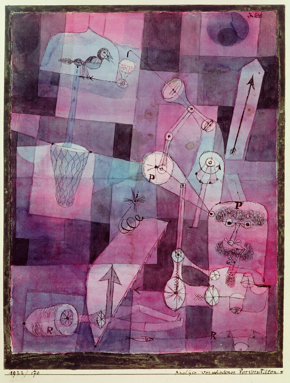 Analysis of Diverse Perversities by Paul Klee