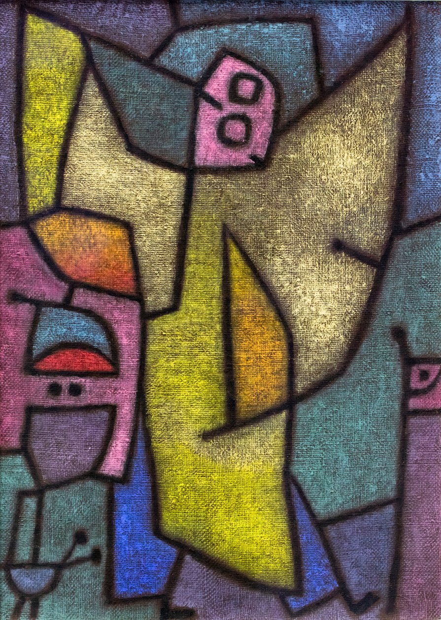 Angelus Militans by Paul Klee