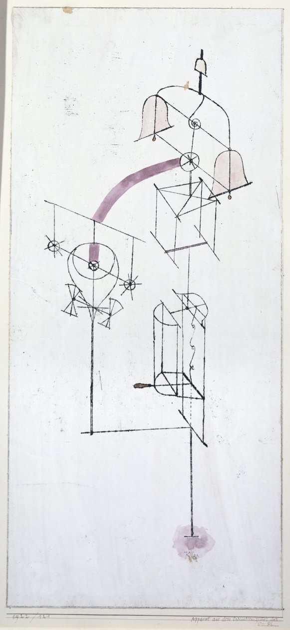 Apparatus from the Consulting Room of Dr. Ph. by Paul Klee