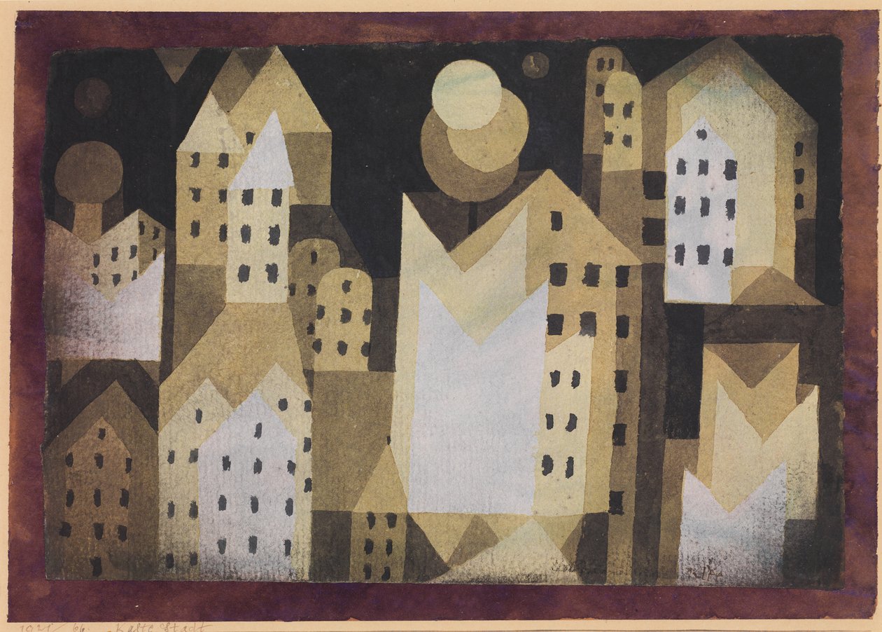Cold City by Paul Klee