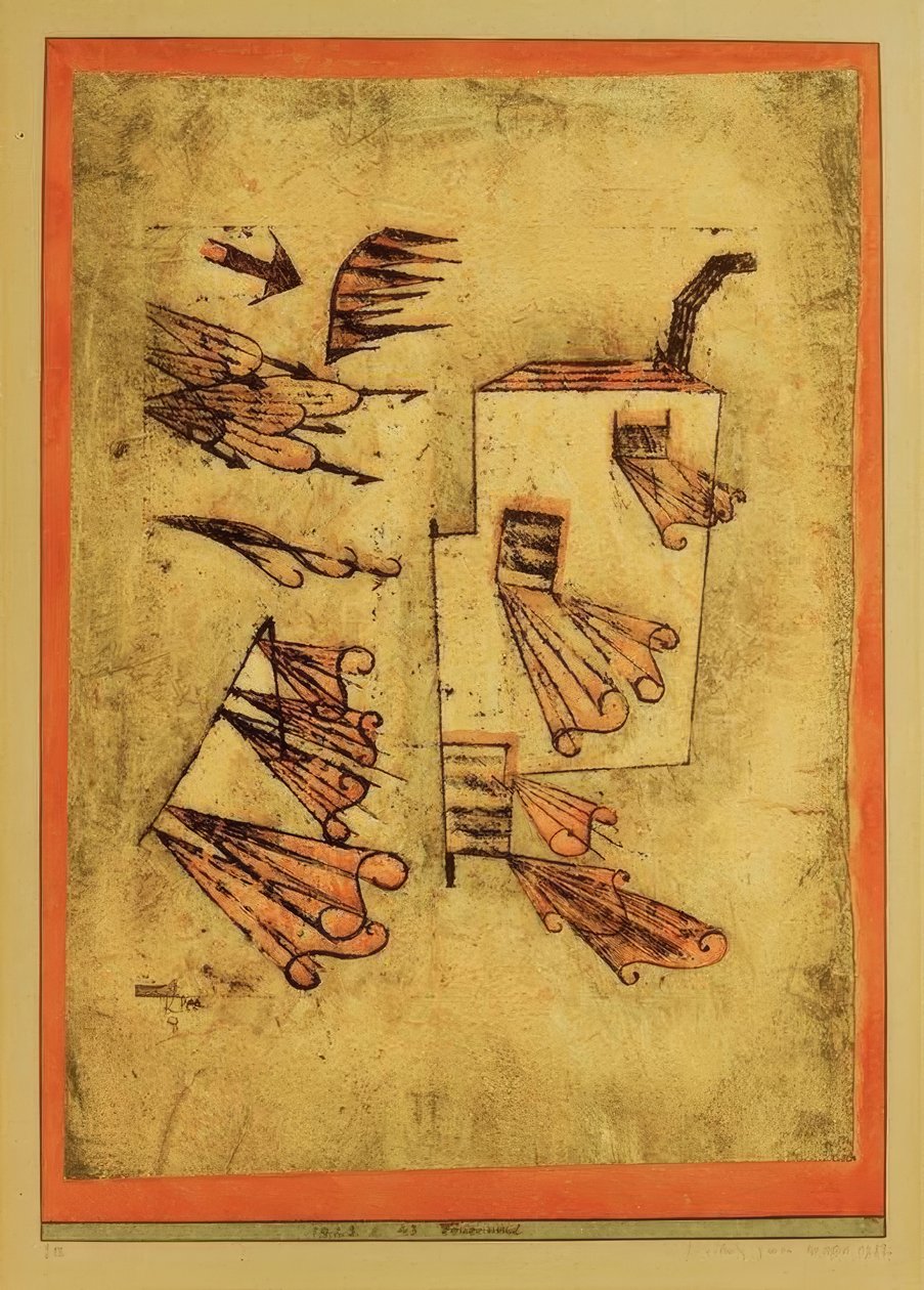 Fire Wind by Paul Klee