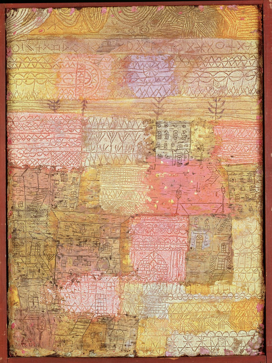 Florentine Residential District by Paul Klee