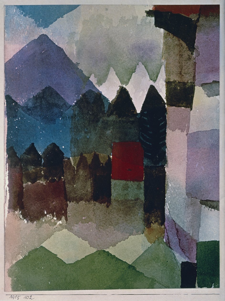 Fohn Wind in Franz Marc