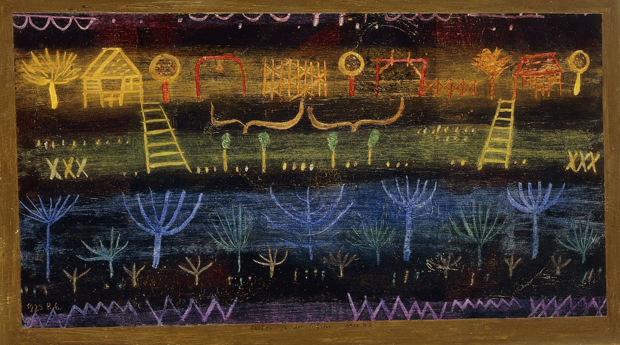 Garden on the Level by Paul Klee