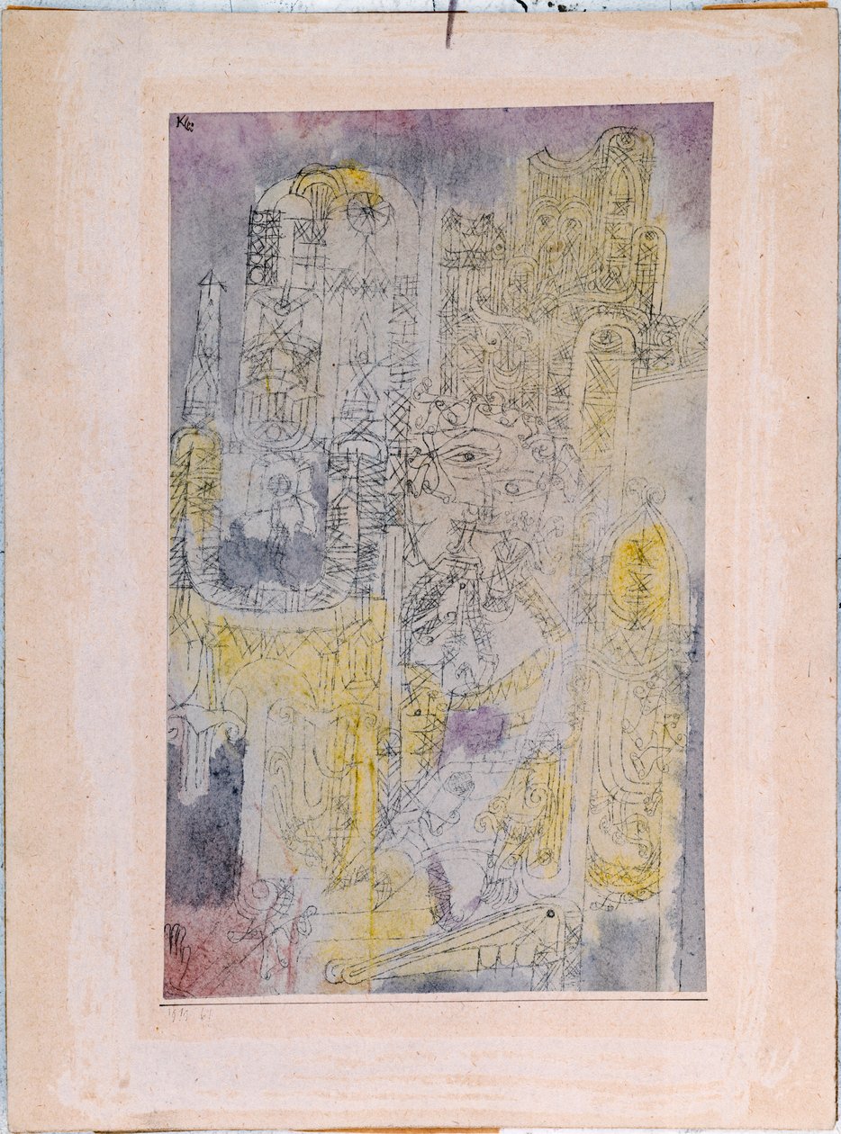 Gothic Rococo by Paul Klee