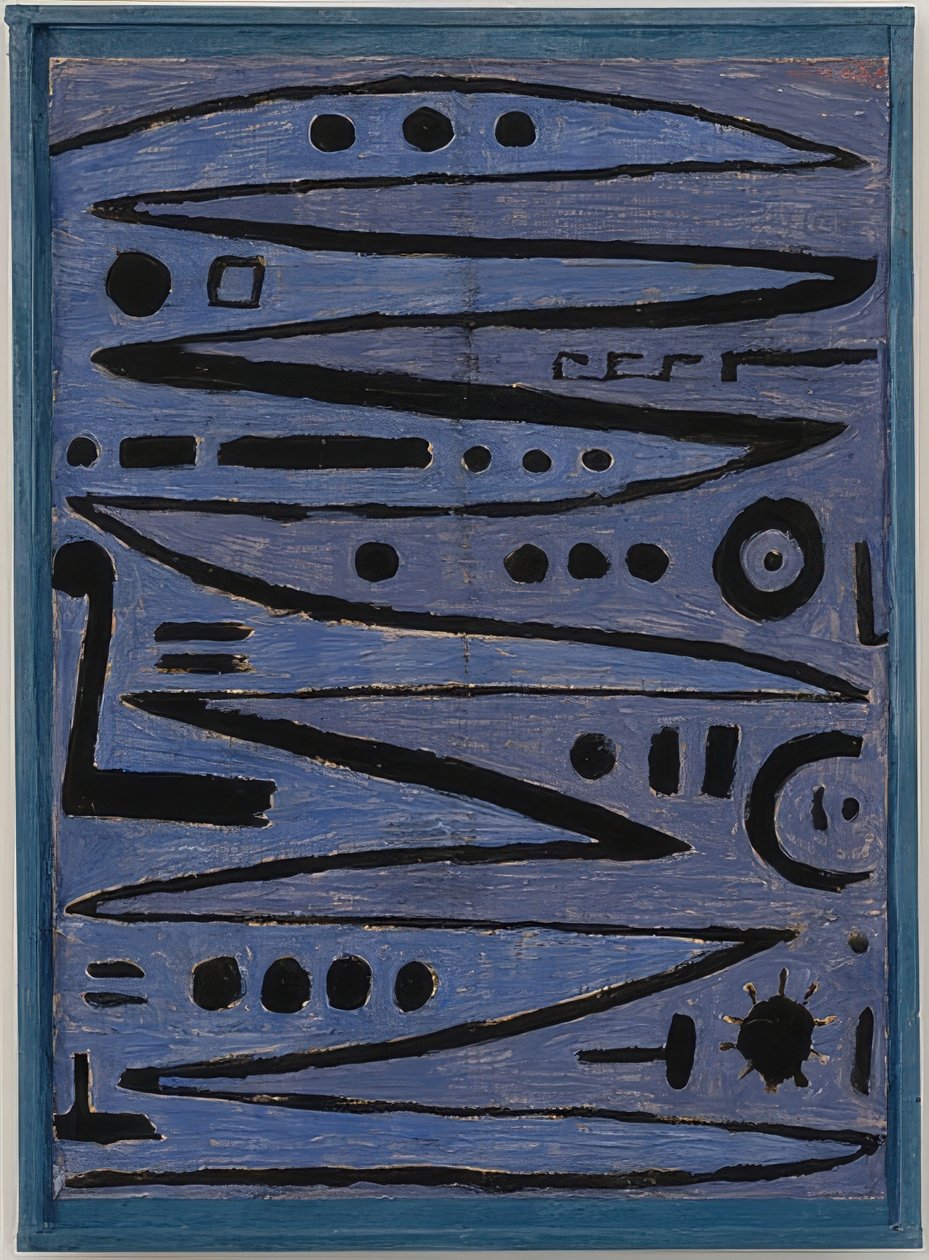 Heroic Bow Strokes by Paul Klee