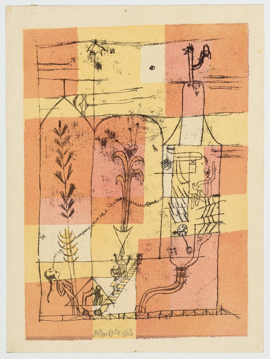 Hoffmanneske Scene, 1921 by Paul Klee