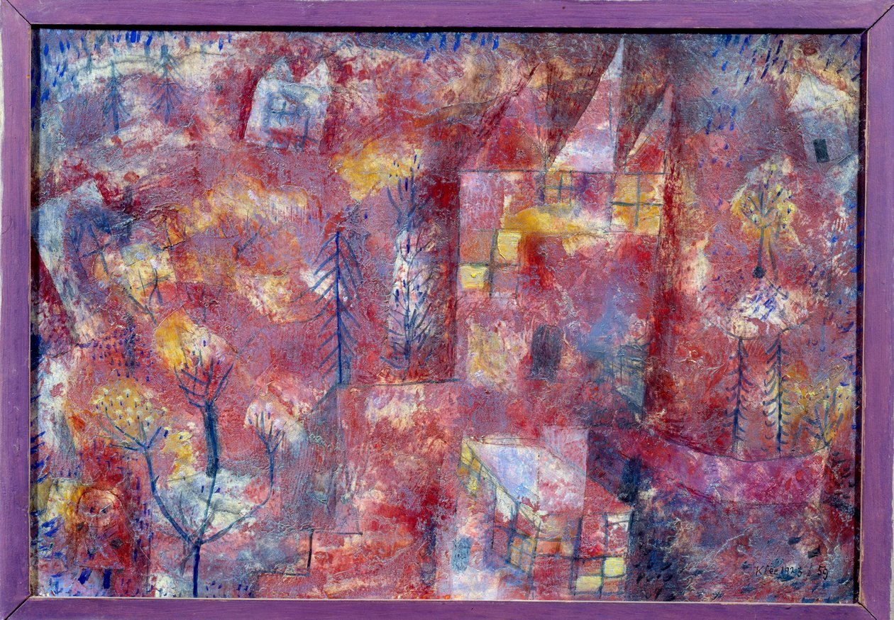 Landscape at the Child by Paul Klee