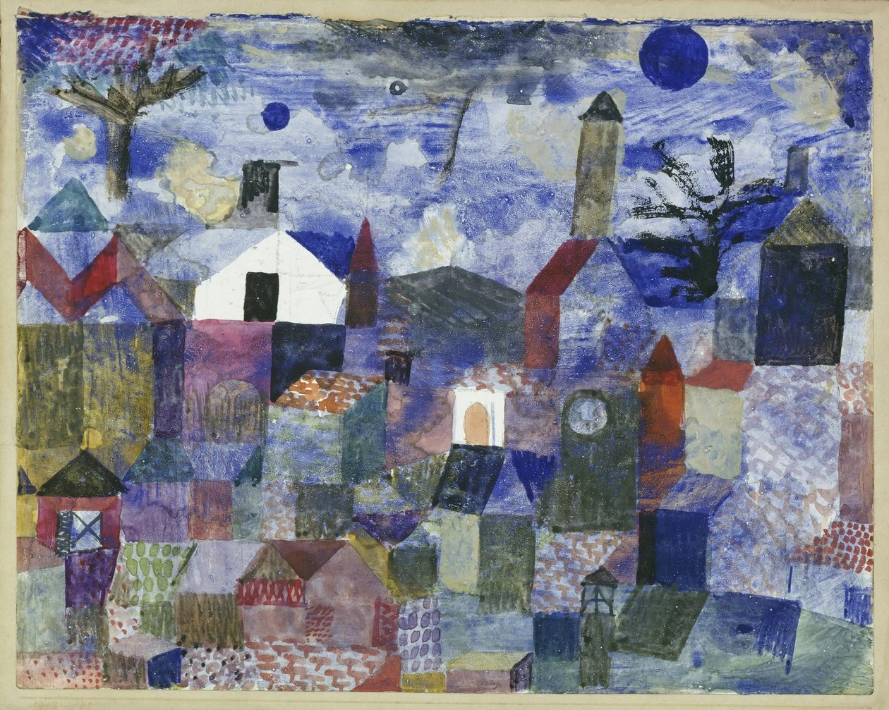 Landscape in Blue by Paul Klee