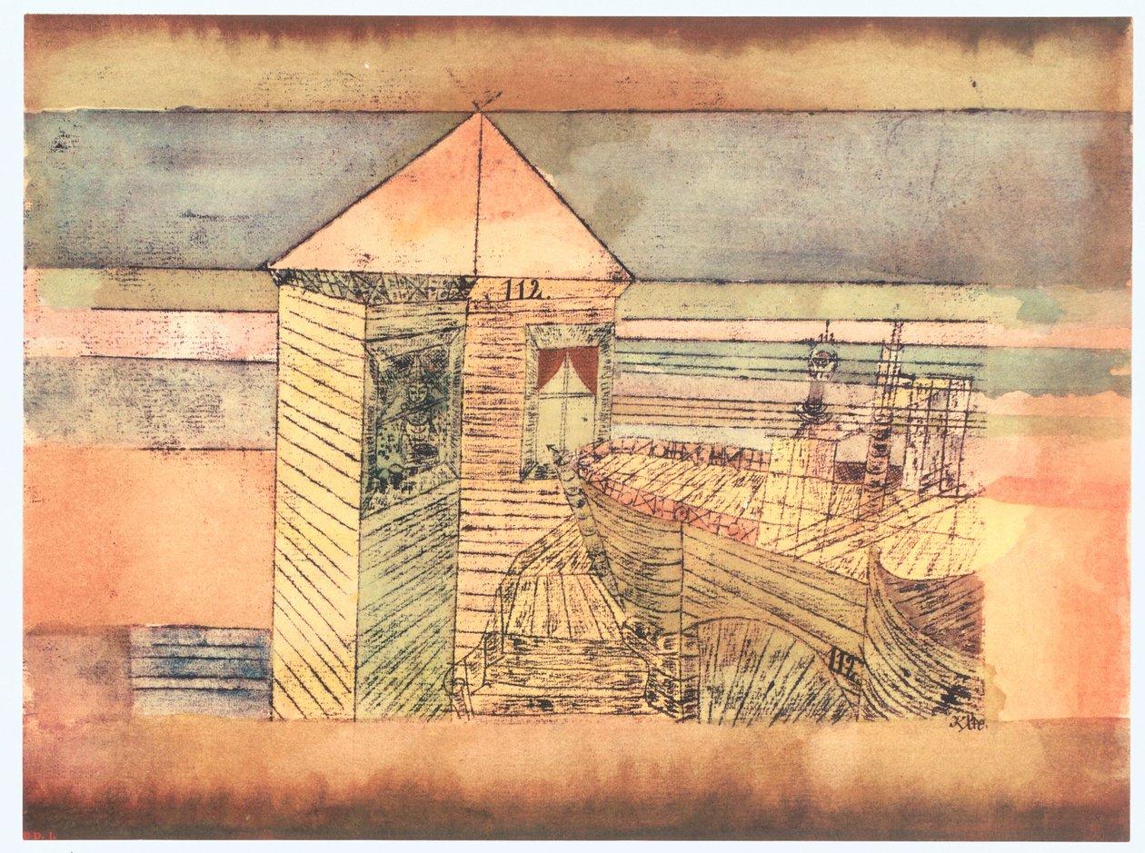 Miraculous Landing, or "112" by Paul Klee