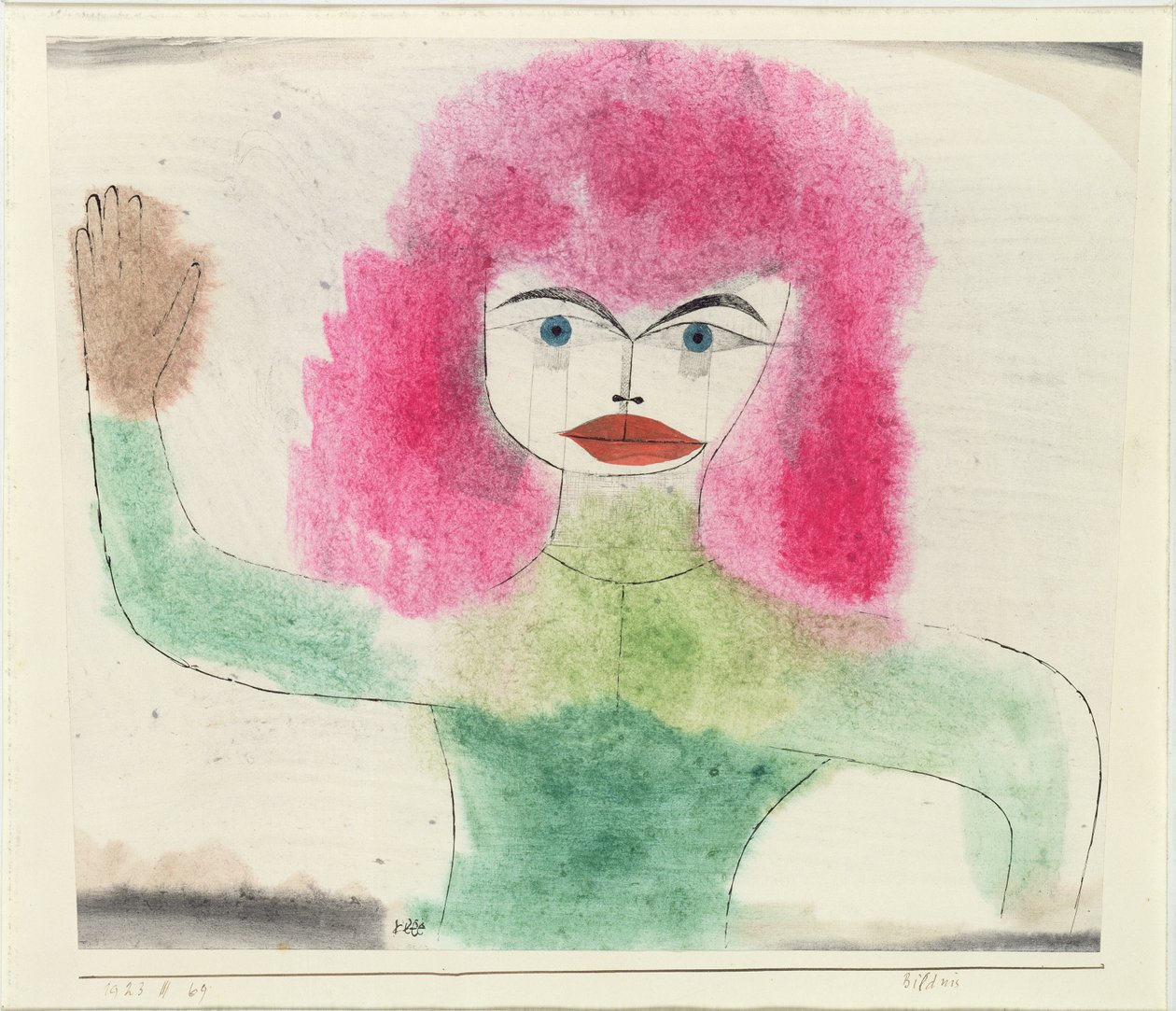 Portrait by Paul Klee