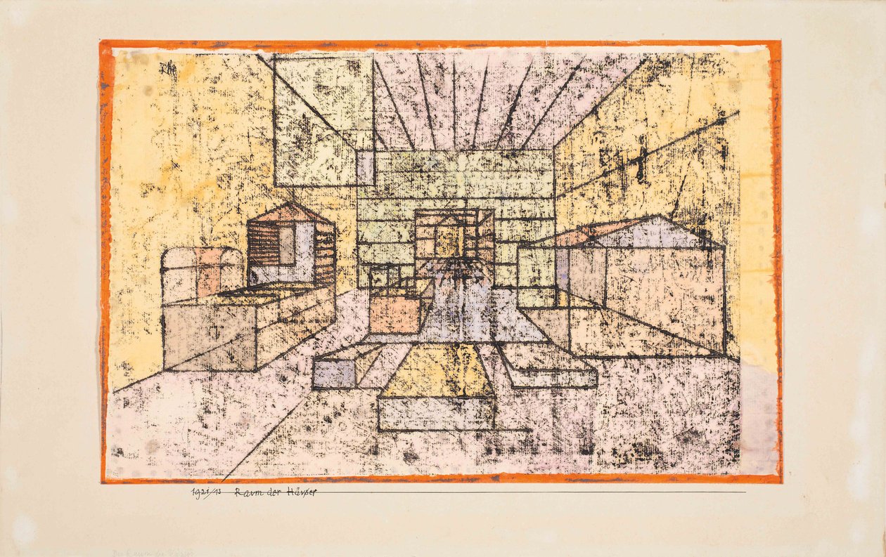 Room of the Houses, 1921 by Paul Klee