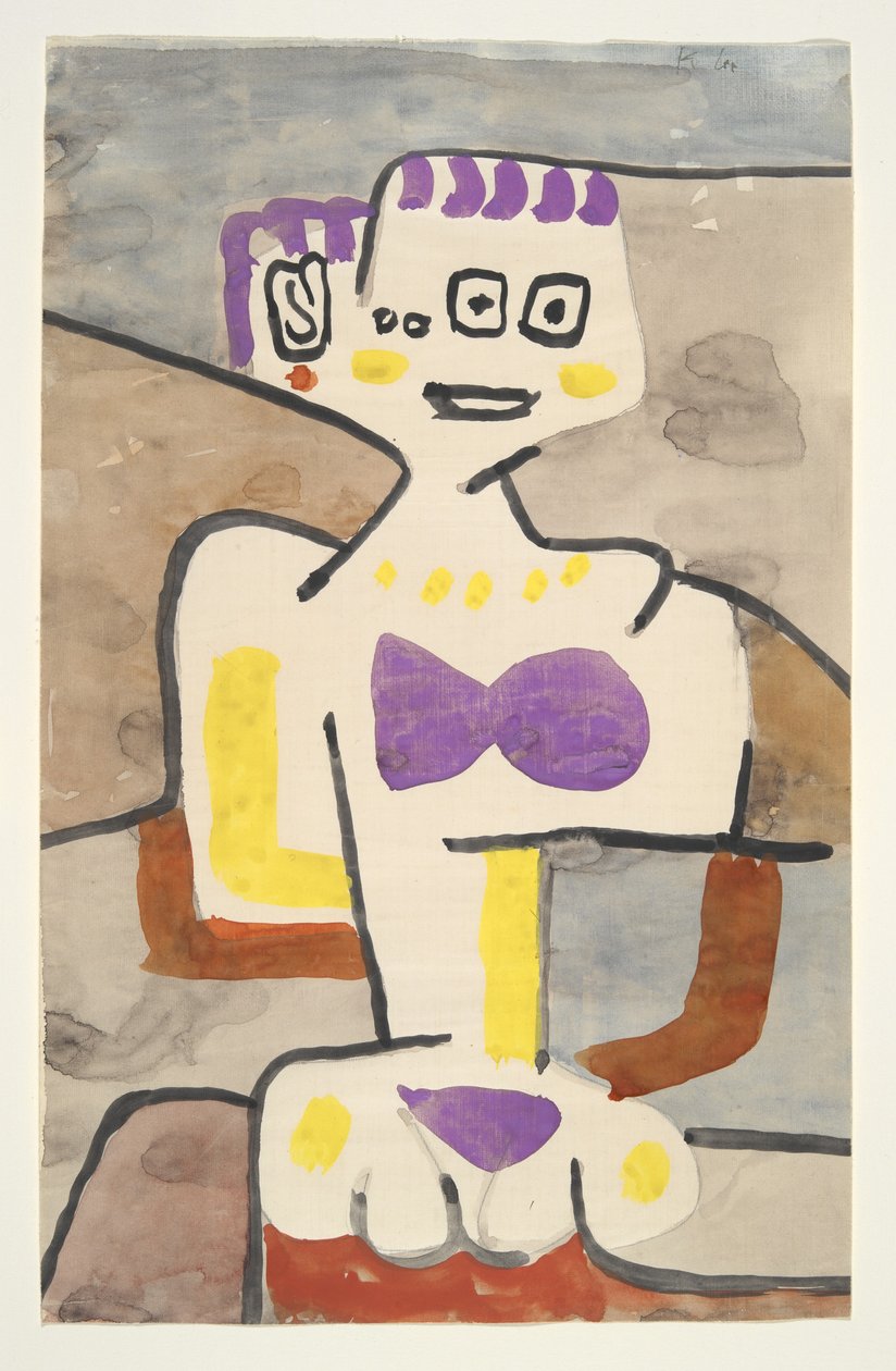 The Girl in the North, c.1939 by Paul Klee
