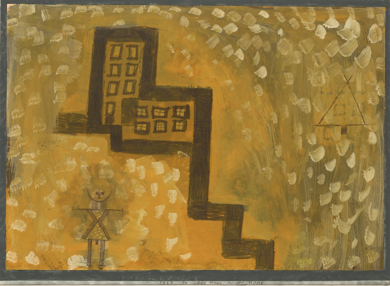 The House On High, 1923 by Paul Klee