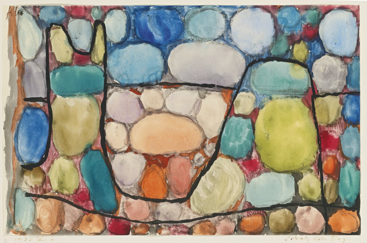 Treasure Above Ground by Paul Klee