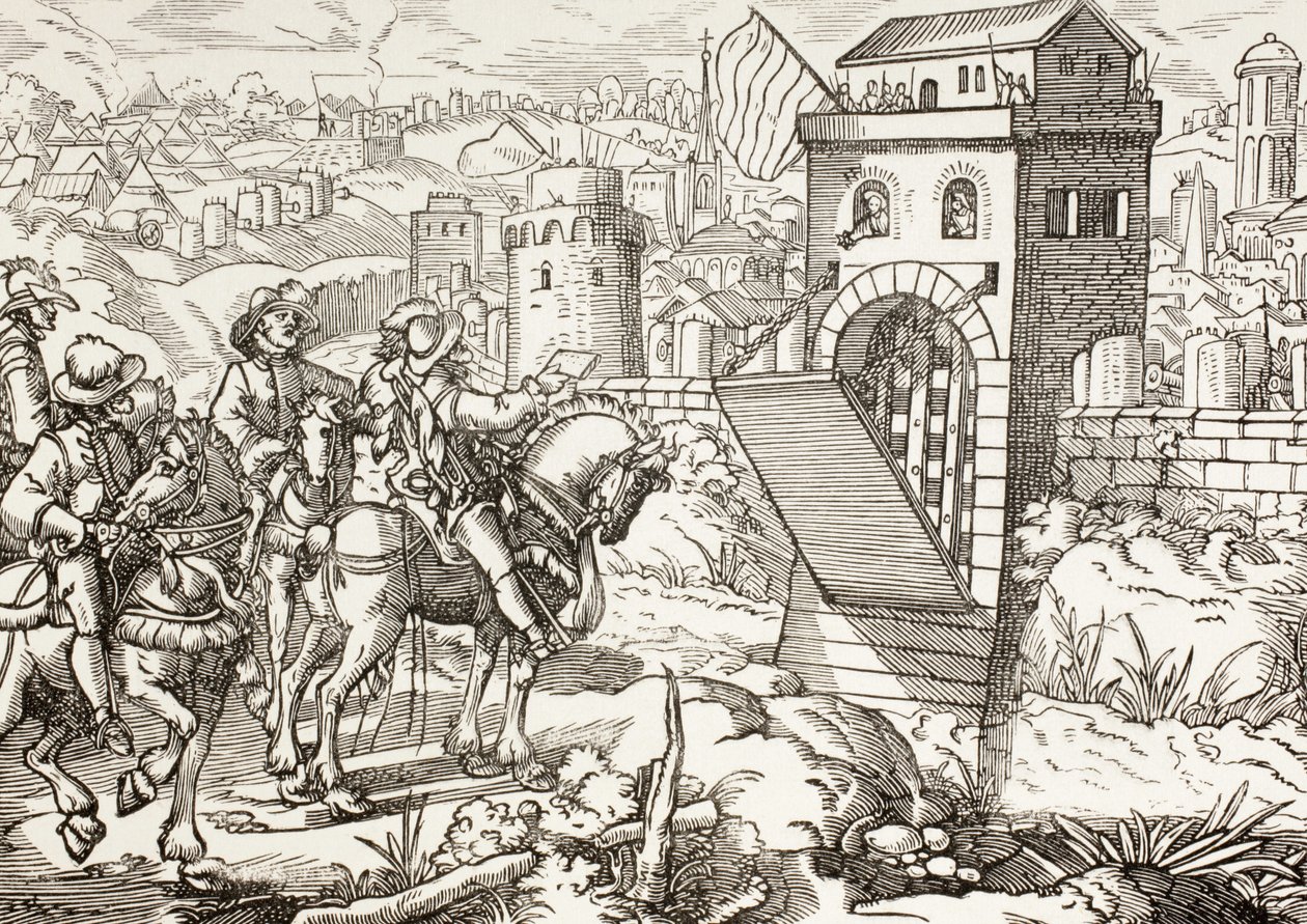 Siege of a Town by Paul Lacroix