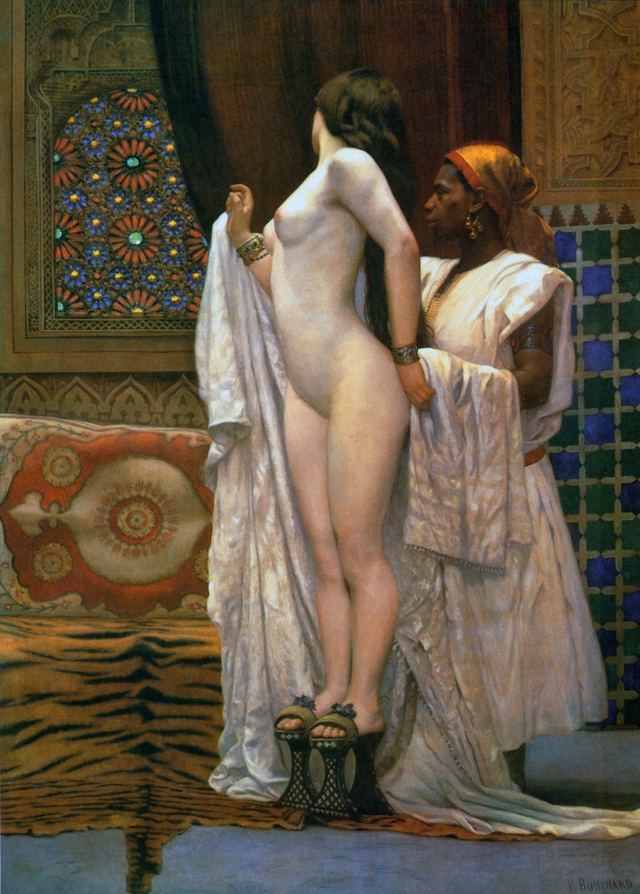 Harem: After the Bath by Paul Louis Bouchard