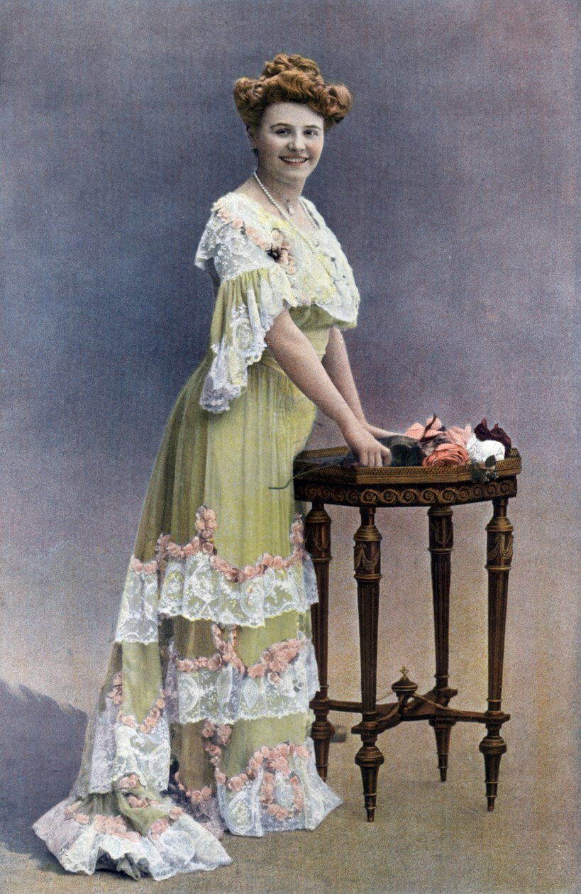 French Comedian Blanche Toutain, Photo by Paul Nadar by Paul Nadar