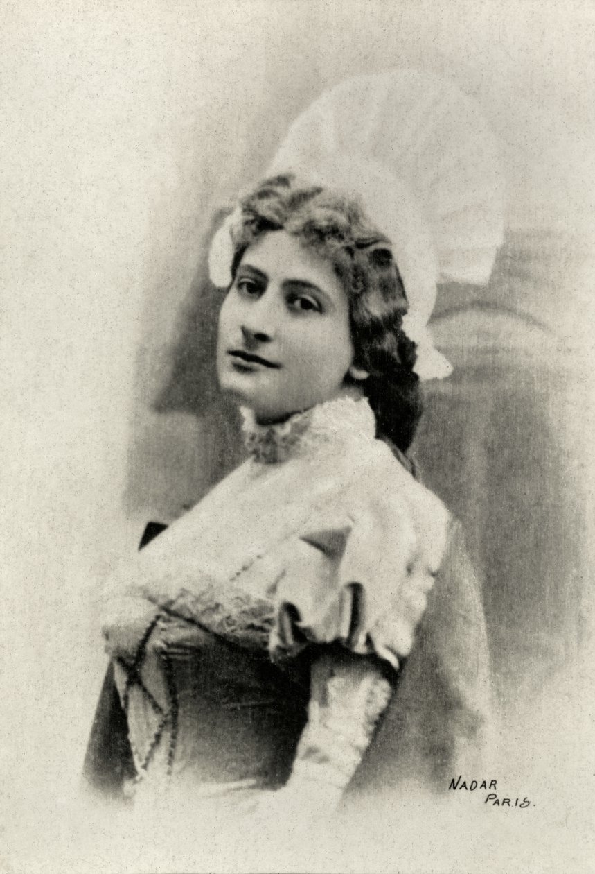 Portrait of Lucienne Breval by Paul Nadar