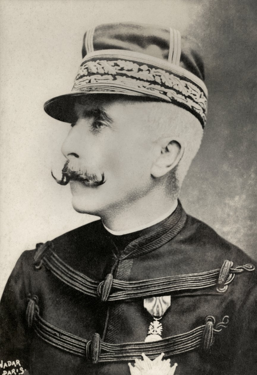 Portrait of French General Auguste De Galliffet by Paul Nadar