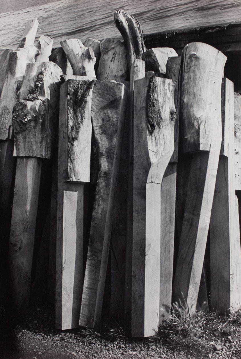 Totems, Old Shipyard, Rye Harbour by Paul Nash