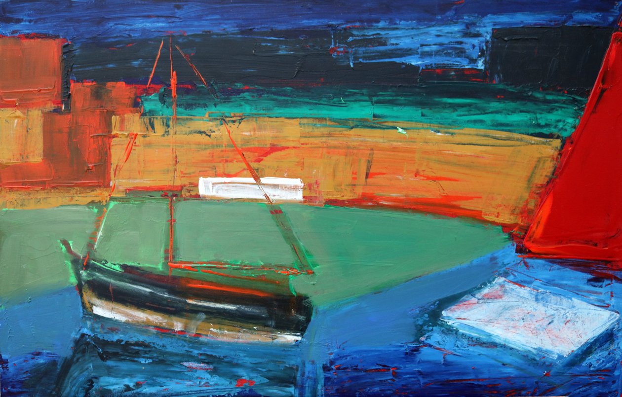 Abstract Boats by Paul Powis