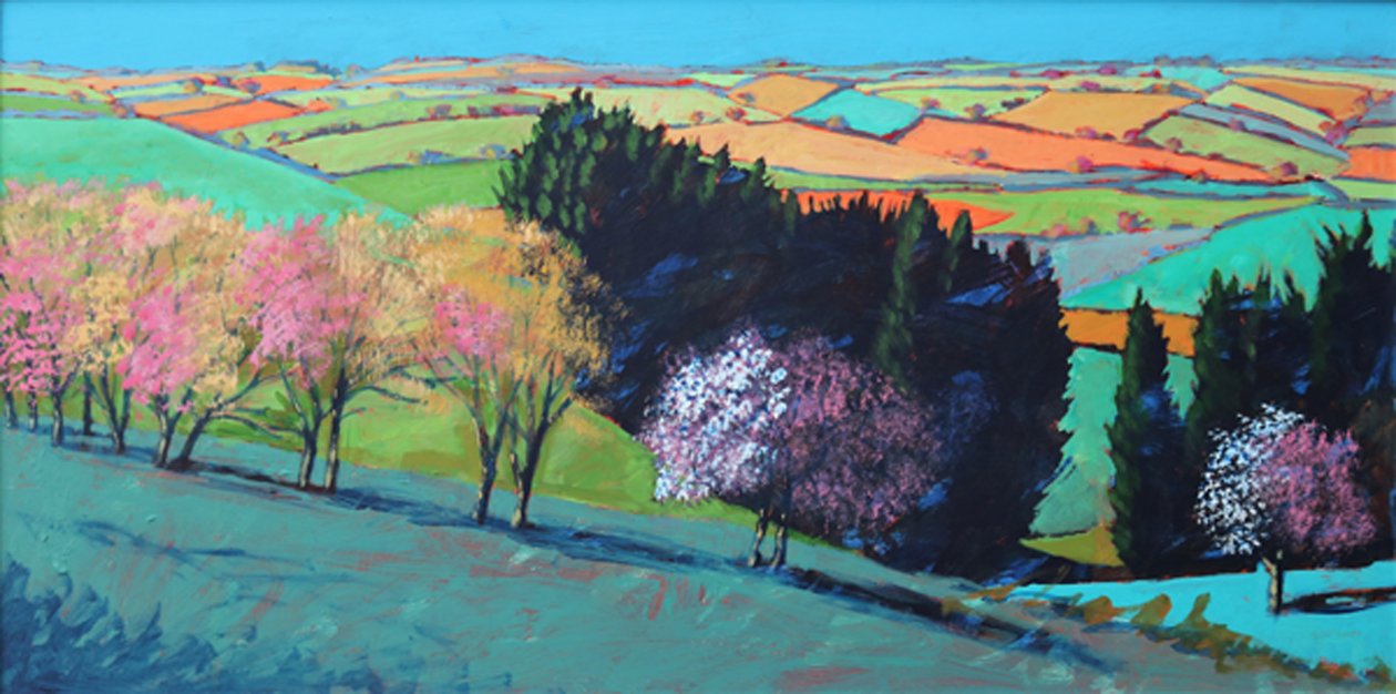 Teme Valley Blossom by Paul Powis