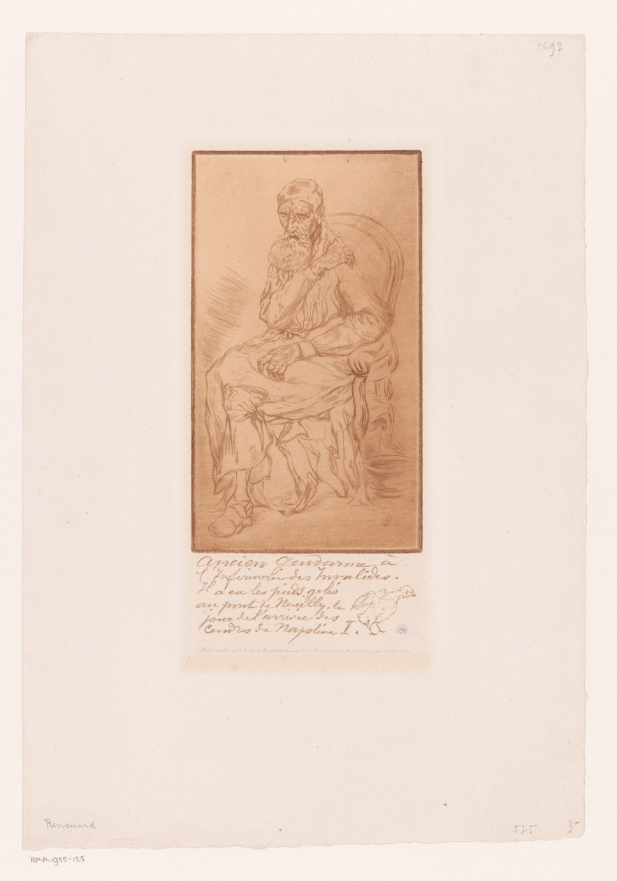 Portrait of an Unknown Man by Paul  Renouard