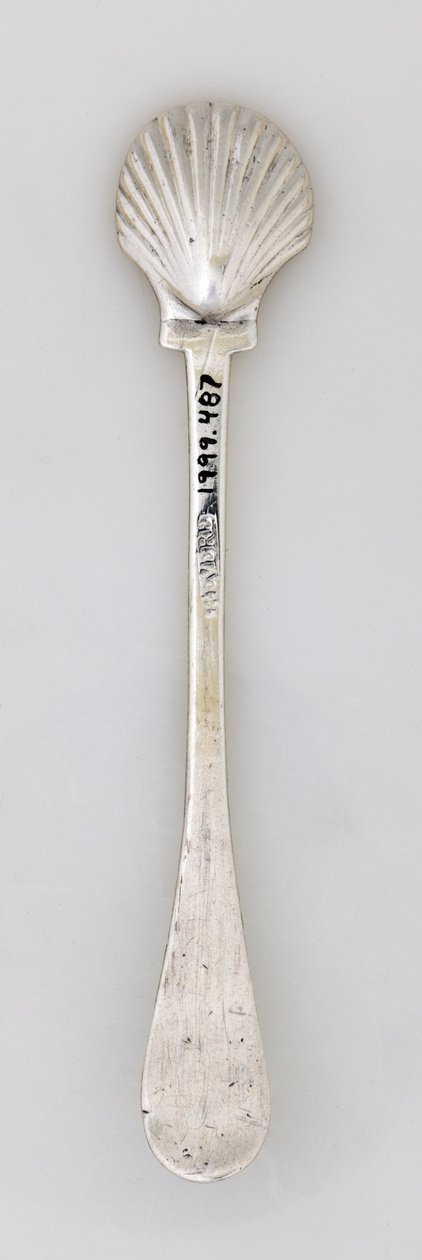 Mustard or Salt Spoon by Paul Revere