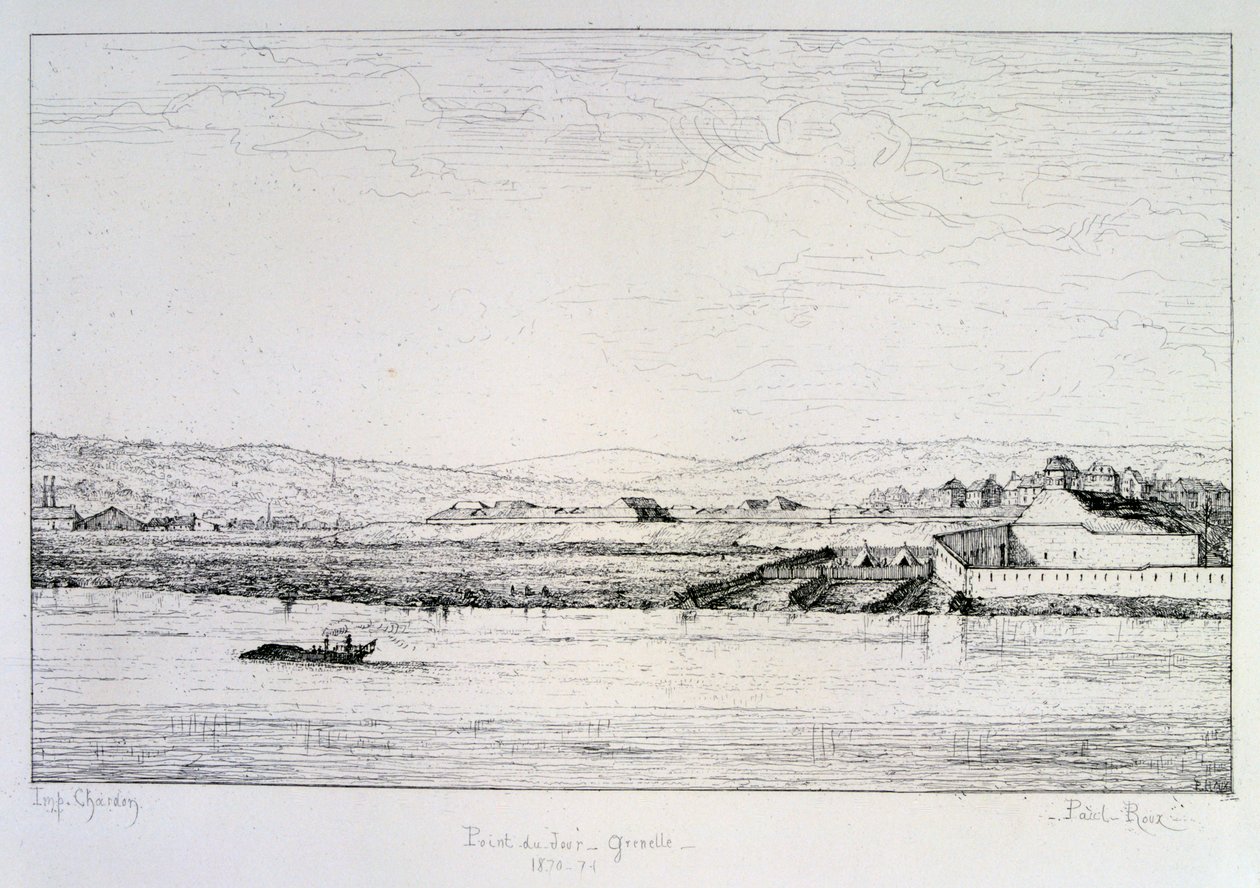 Point du Jour - Grenelle, Siege of Paris, 1870-1871 by Paul Roux