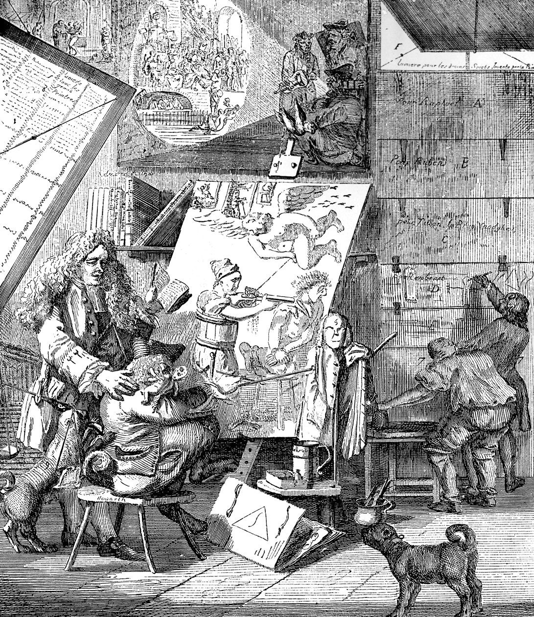 Burlesque sur le Burlesque by Paul Sandby