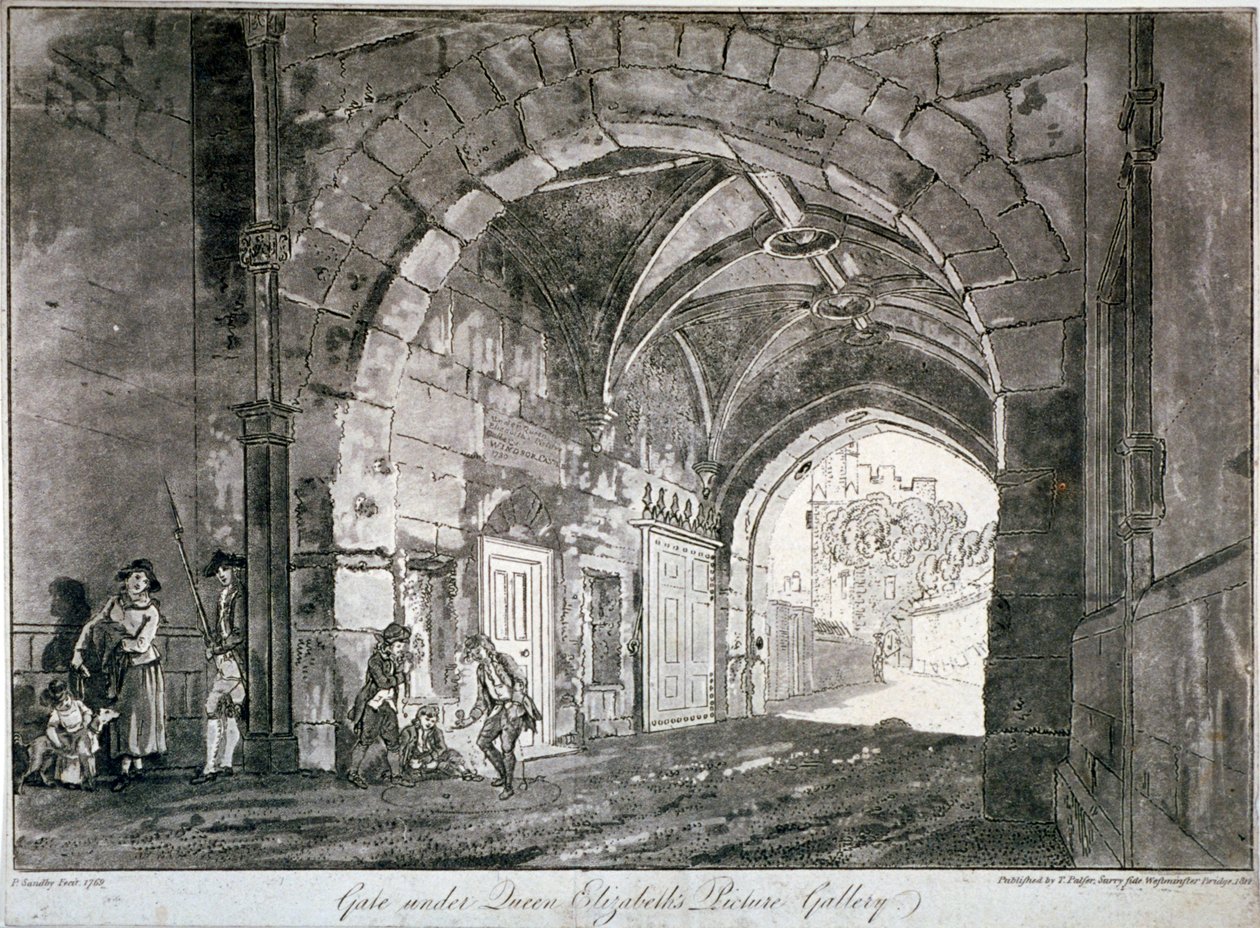 Gate Under Queen Elizabeth