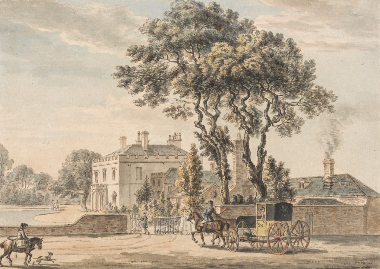 North-East View of Sir John Elvil