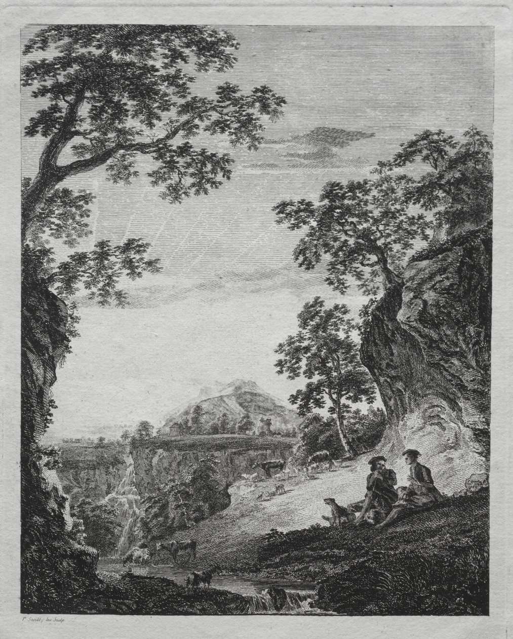 Patie and Roger by Paul Sandby